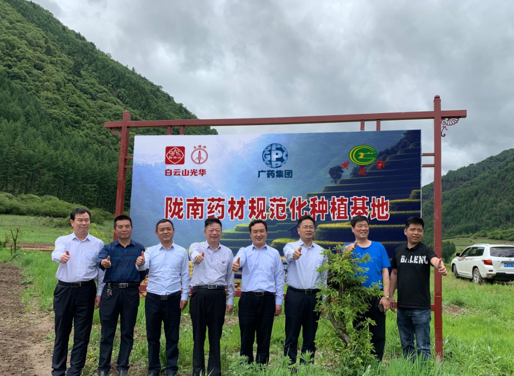 药材好，，药才好 ——白云山小柴胡颗粒北柴胡规范化莳植基地正式揭牌！！！