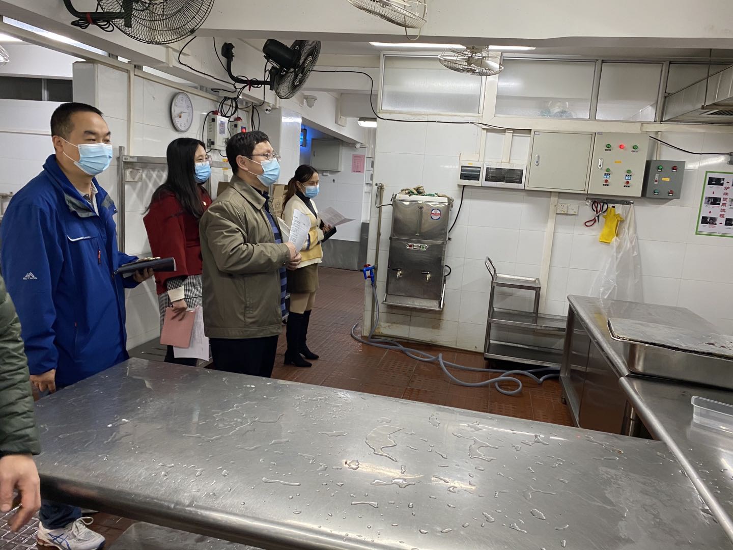 疫情防控做到位，监视检查落实处 ----白云山gopay钱包公司开展疫情防控检查事情