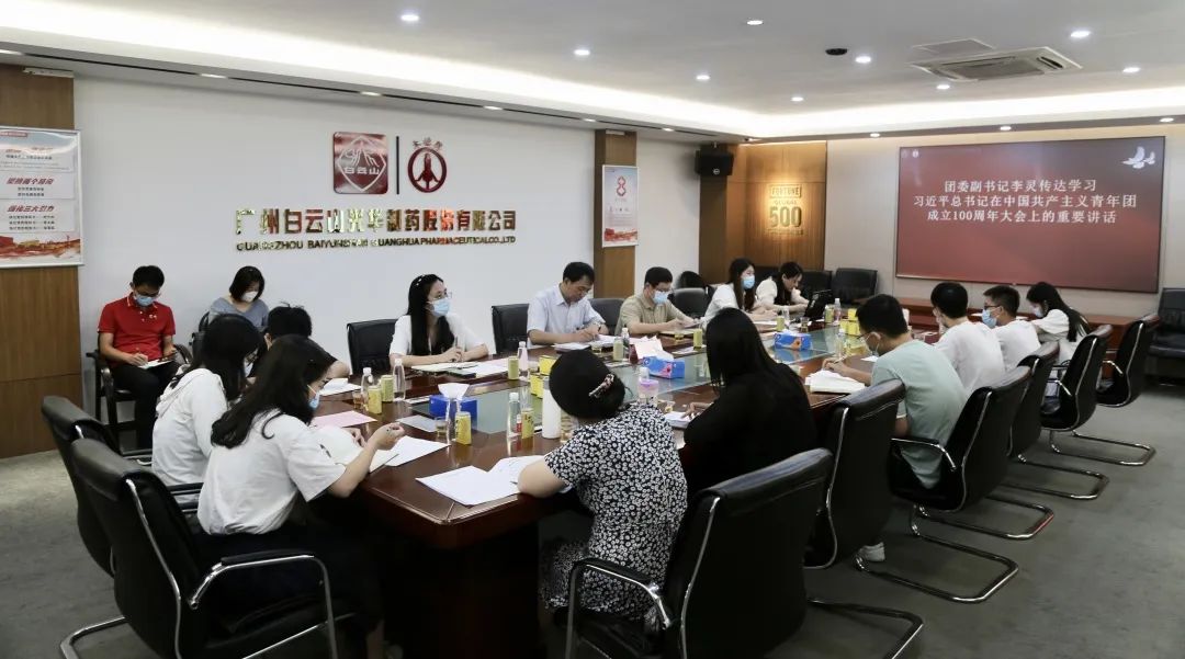 党建带团建 立功新时代——白云山gopay钱包共青团调研座谈会顺遂召开