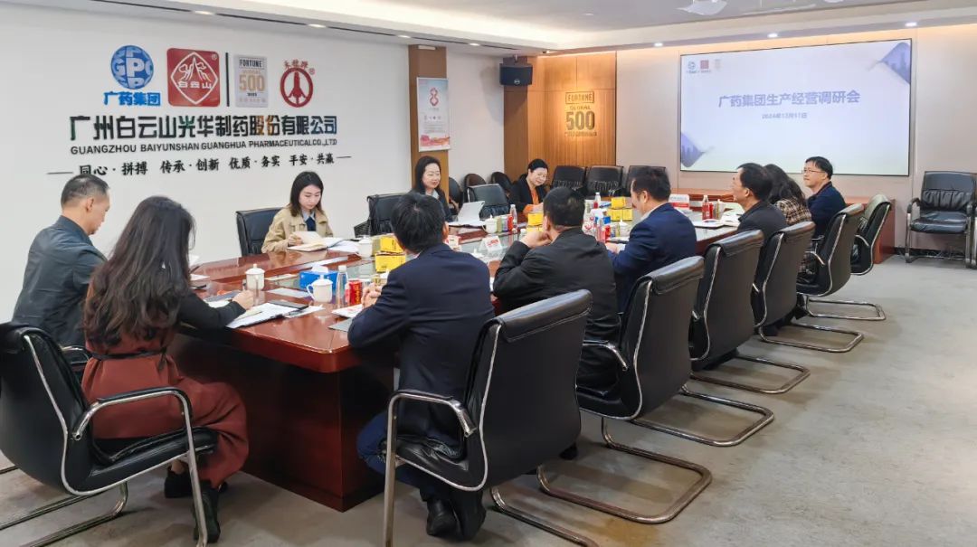 广药集团常务副总司理程宁带队到白云山gopay钱包公司调研督导生产谋划事情